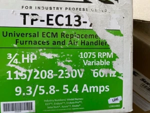 TRADEPRO TP-EC13-75 - Kondensatormotor, 3/4 PS, 1075 U/min, 115/208-230V, 60 Hz - Bild 1 von 1