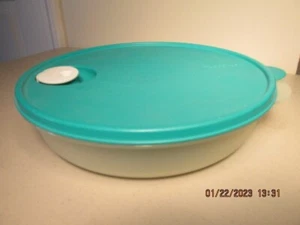 Tupperware CrystalWave Mikrowellenschale geteilt Behälter - Bild 1 von 2