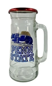 Vintage Penn State Nittany Lion Beer Stein Mug w/ Original Lid Mug o' Nuts Nice - Picture 1 of 6