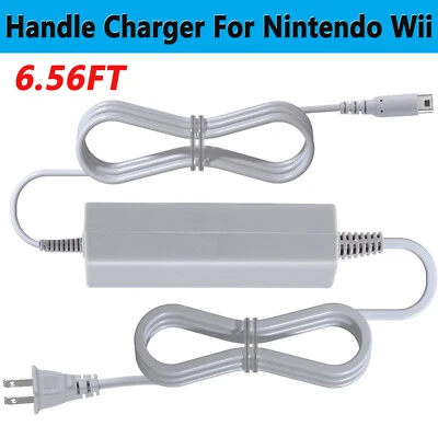 AC Charger for Nintendo Wii Gamepad Home Power Supply Wall Plug Fast Charging - Image 1 of 4