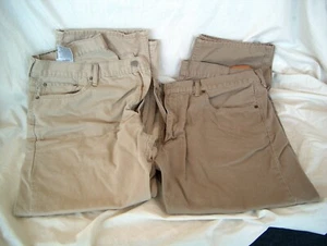 LEVI'S 505 DENIM PANTS & 513 - 40 X 30 - COUNT OF 2 - Picture 1 of 6