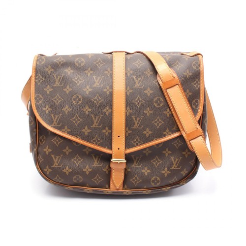 LOUIS VUITTON（LV） Borsa a tracolla Louis Vuitton Saumur 35 M42254 Monogram pelle marrone LV