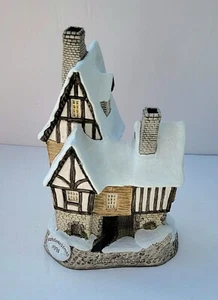 LOT of 4 David Winter Christmas Cottages MINT in Original Box with COA - SIGNED - Picture 1 of 15