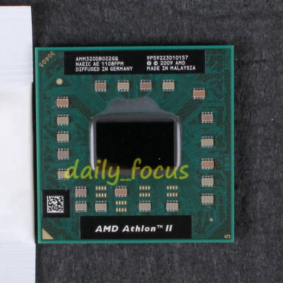 AMD Athlon II X2 M320 2.1 GHz AMM320DBO22GQ CPU Processor 400 MHz - Image 1 of 2