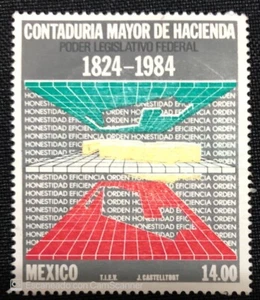 SMI) 1984. Mexico. Treasury Accounting Office. Mnh - Picture 1 of 1