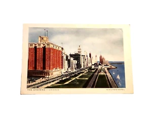 Postcard Vintage The Steven's, Chicago. A Hilton Hotel A130 - Picture 1 of 3