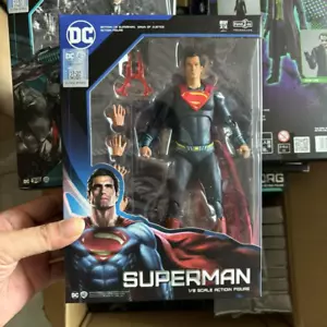 Figuras de acción en miniatura Fondjoy 1/9 Supermen edición de película 7,68 pulgadas - Imagen 1 de 11