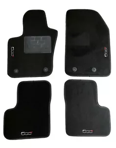 Set Tappetini auto per 500X moquette con 4ricami compatibile non originale - Zdjęcie 1 z 1