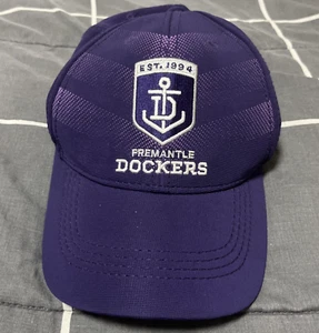 Fremantle Dockers AFL Purple cap hat adjustable one size fits most quality - Picture 1 of 5
