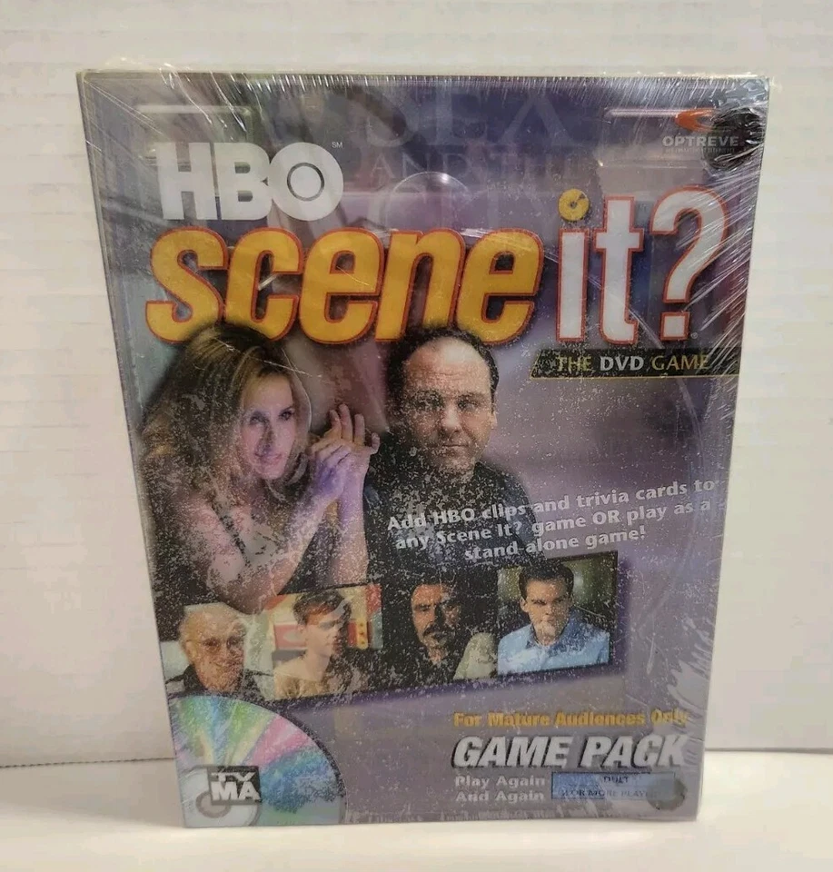 Scene It? HBO Edition (Super Game Pack)  (DVD / HD Video Game, 2005) NEW SEALED  - Image 1 of 4