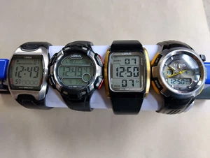 JobLot, 4 WORKING WATCHES, Men's~Women's, SPARES~REPAIR.  See Photos & Details. - Picture 1 of 15