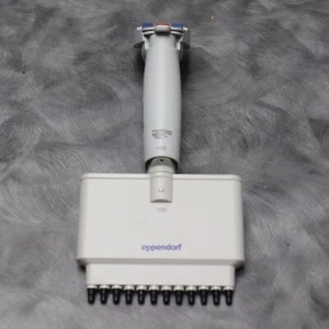 Eppendorf Research Plus 100 5-100ul 12-Channel Pipette - Picture 1 of 6