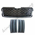 Front Grille Side Vent Kit Mesh Cover Grill Fits for Range Rover SVO 2013-2017