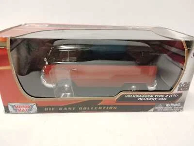 Motor Max Volkswagen Type 2 T1 delivery van 1967 1/24 79342 - Immagine 1 di 3