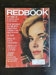 Redbook Magazine November 1963 John F Kennedy JFK - Dr, Spock - 524 - Foto 1 di 2