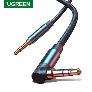 Ugreen 3.5mm 90 Degree Right Angle Straight Stereo Audio Cable Jack. 0.5m - 2m - Picture 1 of 9