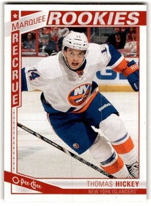 2013-14 O-Pee-Chee Thomas Hickey Rookie #549 New York Islanders