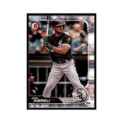 2019 Bowman. Jose Abreu Baseball Cards #55 - Image 1 of 3