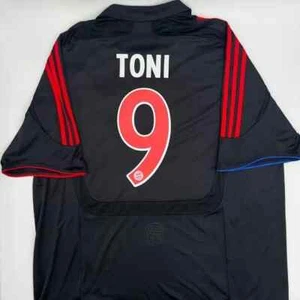 Luca Toni #9 Bayern Monaco 2007/2008 terza maglia calcio Adidas ORIGINALE (XXL) - Foto 1 di 13