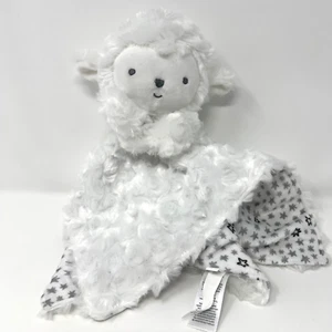 Manta de seguridad Carter's Just One You White Lamb Sheep Stars Lovey - Imagen 1 de 10