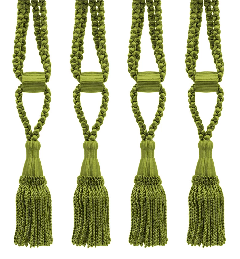 Corbata borla DÉCOPRO, longitud de cable ajustable, color # 9628 [Juego de 4] Foto 1 de 1