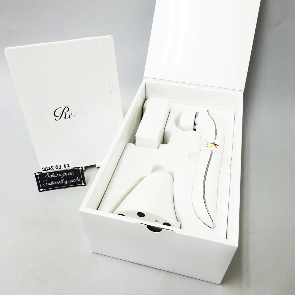 MTG ReFa CLEAR Cleansing Brush Washing From Pores Kumano Brush fude Japan NEW - Image 1 of 4