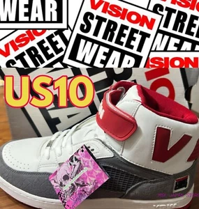 VISION STREET WEAR RYOUH III MCR-215 Blanco Rojo ANIMAL Alto US10 28 cm Japón Nuevo - Imagen 1 de 8