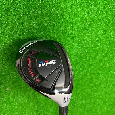Club de Golf Taylormade M4 6 Hybrid Rescue 28* diestro varilla de grafito flexible para damas Foto 1 de 4