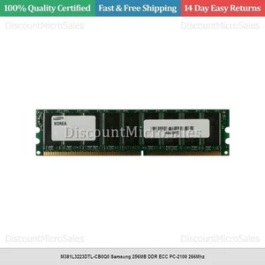 M381L3223DTL-CB0Q0 Samsung 256MB DDR ECC PC-2100 266Mhz - Picture 1 of 1