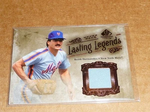 Camiseta deportiva 2005 SP Legendary Cuts Keith Hernandez Durating Legends Mets B457 - Imagen 1 de 1