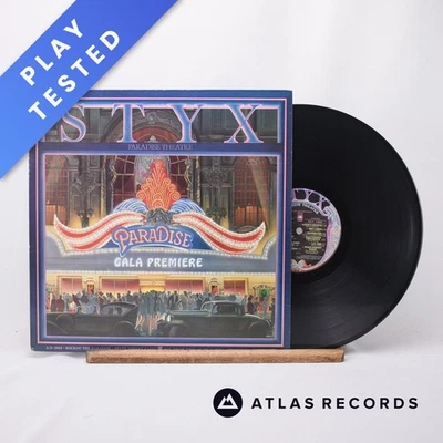 Styx Paradise Theatre Etched Gatefold LP Album Vinyl Record AMLK 63719 - VG+/EX - Image 1 of 4