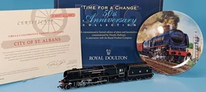 Hornby R459 - Royal Doulton 50th Anniversary Collection - LMS City of St Albans - Picture 1 of 24