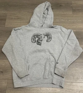 Kuiu Hoodie Mens Medium Gray Sweatshirt Fleece Pullover Hunting Outdoors Logo - Picture 1 of 7