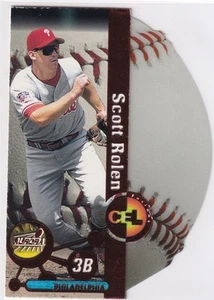 SCOTT ROLEN PACIFIC AURORA HARDBALL CEL-FUSION DIE CUT PHILLIES #13 1998 98 - Foto 1 di 1