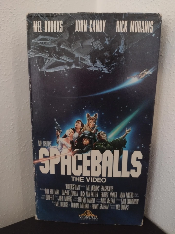 Spaceballs (VHS 1987) Fully Tested, Mel Brooks, John Candy, Rick Moranis  Foto 1 de 4
