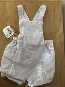 Baby Patachou Blue Dungarees Size 18 Months New - Picture 1 of 7