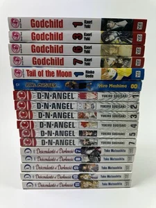 Manga Book Lot of 17 Mixed Descendants of Darkness Godchild DN Angel Viz Shojo - Imagen 1 de 6