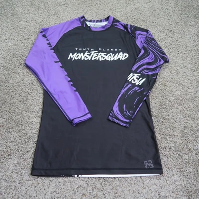 Camisa de Compresión 10th Planet Rashguard Para Hombres Grande Monster Squad Décimo BJJ No Gi Foto 1 de 4