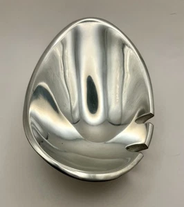 Nambe Tear Drop Trinket Dish, Ashtray 77 3, Gorgeous, Gift, Sophisticated,Beauty - Picture 1 of 14