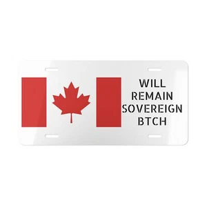 Car License Plate, Personalized Canada Vanity Plate, Custom Gift Idea for CA - Picture 1 of 5