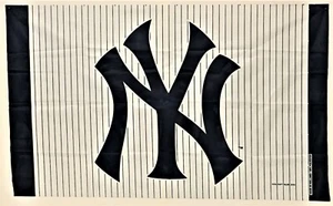 Bandera de fanático del béisbol de los Yankees de Nueva York. 3'x5' - Imagen 1 de 4