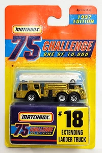 1997 - MATCHBOX - EXTENDING LADDER TRUCK - 18 - Picture 1 of 3