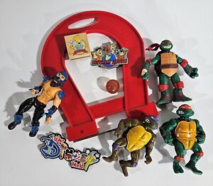 Junk Drawer Lot- Vintage Toys/ Action Figures - Teenage Mutant Ninja Turtles Etc