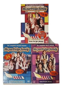 The Partridge Family!The Complete 1, 2 & 3 Season DVD Brand New & Factory Sealed - Picture 1 of 6