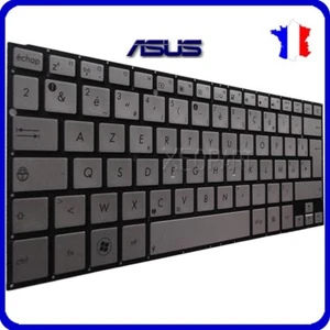 Clavier Français AZERTY Pour ASUS Zenbook ux31E Argent Neuf - Imagen 1 de 1