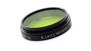 LEICA FIPOS A36 Gr (GREEN B) FILTER IN BLACK - 1930s - MINTY! - Picture 1 of 3