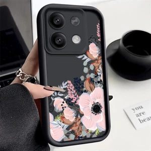 Flowers For Xiaomi Redmi Note 13 12 11 Pro 13T Poco F6 Pro Soft Phone Case Cover - Picture 1 of 16