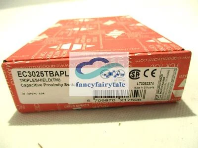 NEW CARLO GAVAZZI EC3025TBAPL CAPACITIVE PROXIMITY SWITCH - Image 1 of 3