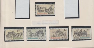 Checoslovaquia Coches de Caballos Serie del año 1981 (HA-604) - Foto 1 di 1