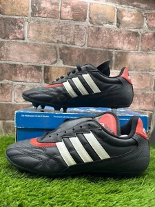 Vintage 1995 Adidas Torra Cup Fußballschuhe Boxed Sg Schwarz Selten - Bild 1 von 11
